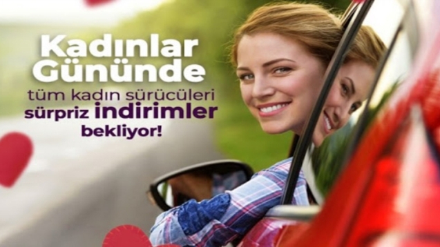 8 Mart Dünya Kadınlar gününe özel indirimler...