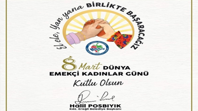 Başkan Posbıyık :''El ele, yan yana...Birlikte başaracağız''
