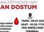 Kan bağışı yapacaklar sokağa çıkma yasağından muaf olacak