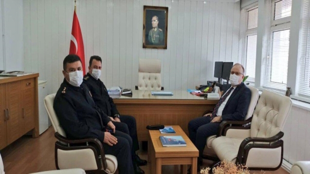 Vali Mustafa Tutulmaz, Jandarma ve Emniyeti denetledi