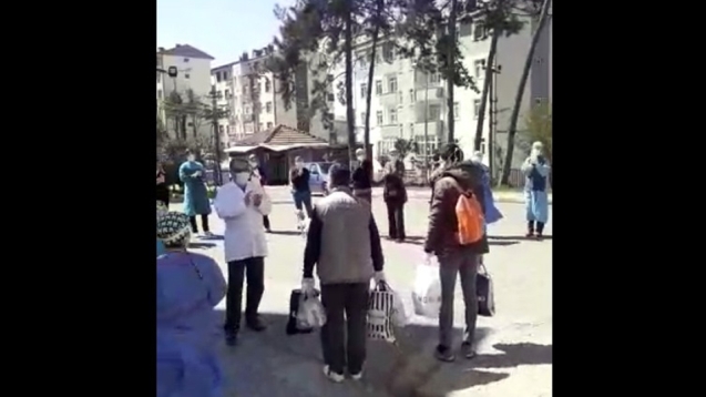 2 ERKEK HASTA TABURCU EDİLDİ...