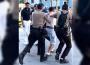 İnşaatta başladı… Polis merkezi önünde devam etti