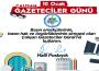 POSBIYIK, GAZETECİLER GÜNÜ’NÜ KUTLADI...
