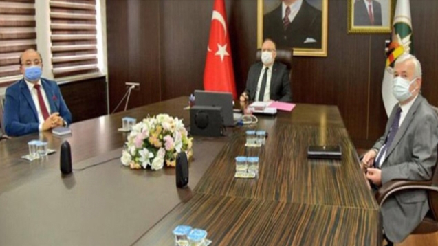 Zoom yöntemi ile toplantı yapıldı. 