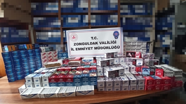 30 adet sahte alkol... 62 bin 400 makaron...
