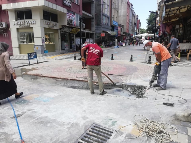 SU BASKINI YAŞANMIŞTI...ALT YAPI ÇALIŞMASI BAŞLATILDI....